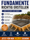 Fundamente richtig erstellen – Schritt für Schritt leicht gemacht